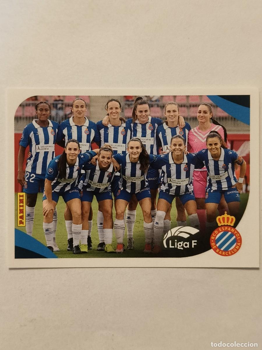 Cromos de f&uacute;tbol: #143 ALINEACION (R C.D. ESPANYOL) LIGA F 2024/2025 PANINI