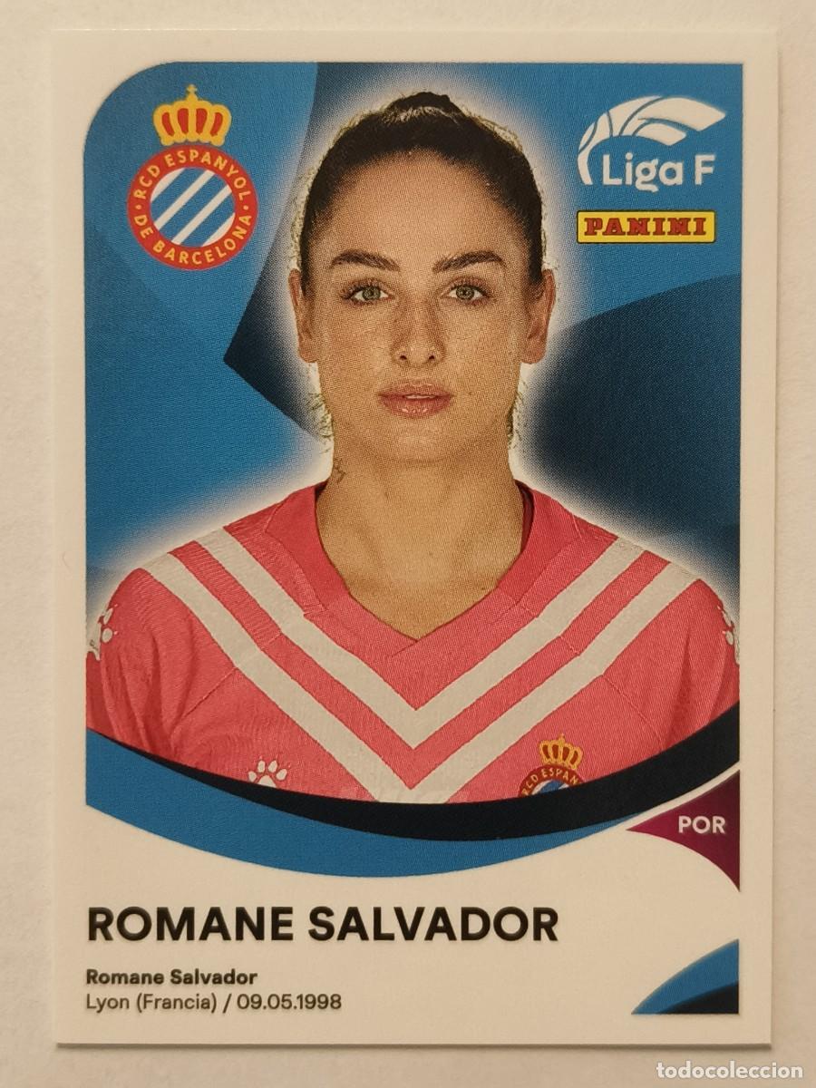 Cromos de f&uacute;tbol: #144 ROMANE SALVADOR (R C.D. ESPANYOL) LIGA F 2024/2025 PANINI