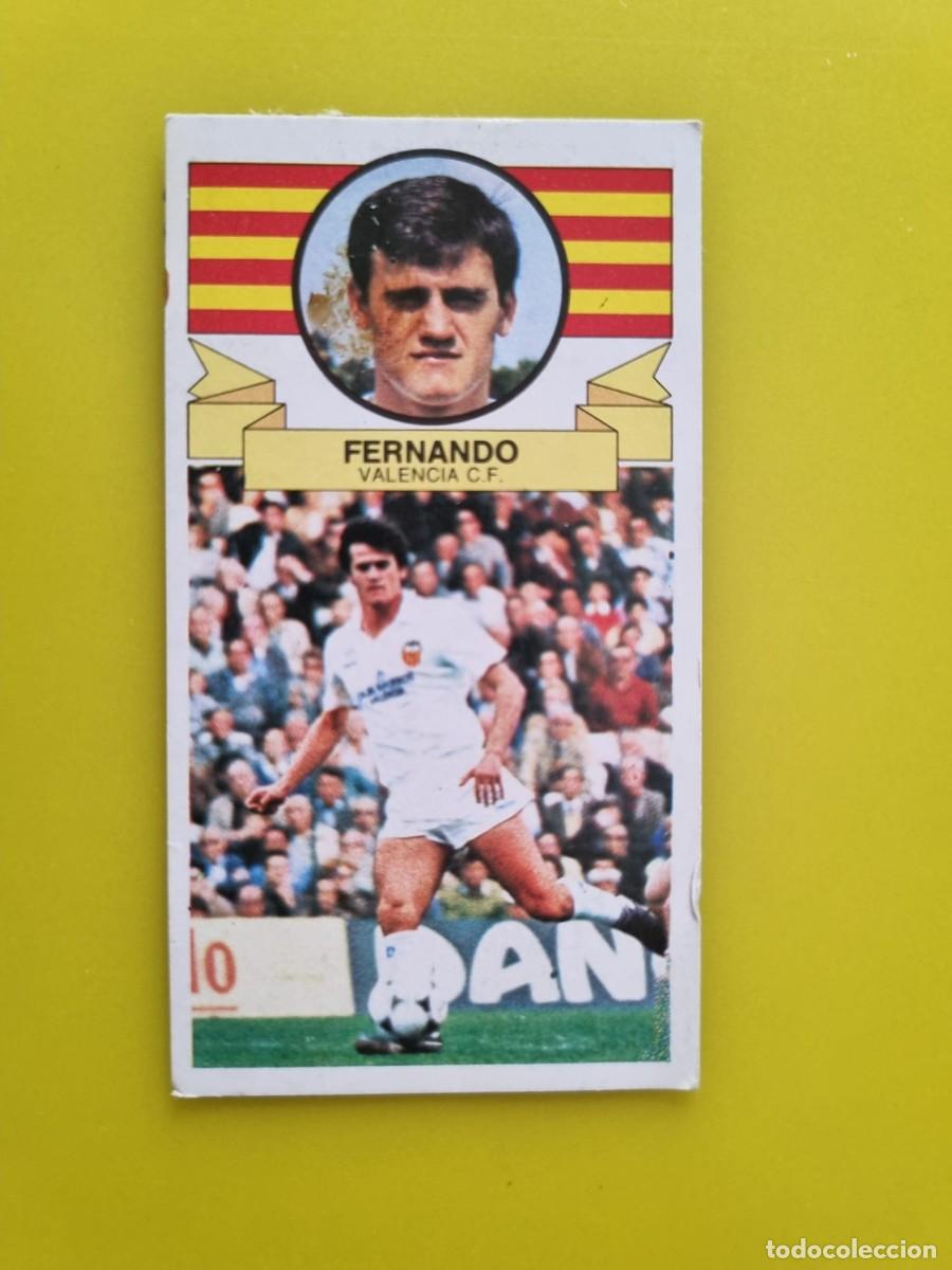 Cromos de f&uacute;tbol: CROMO DE FUTBOL LIGA ESTE 85 86 1985 1986 FERNANDO DESPEGADO VALENCIA CF AR926