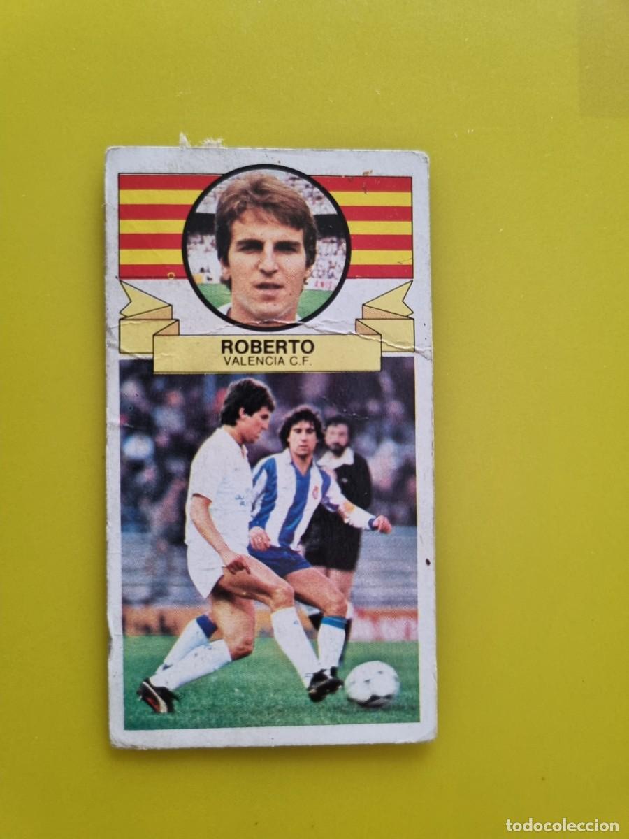 Cromos de f&uacute;tbol: CROMO DE FUTBOL LIGA ESTE 85 86 1985 1986 ROBERTO DESPEGADO VALENCIA CF AR926
