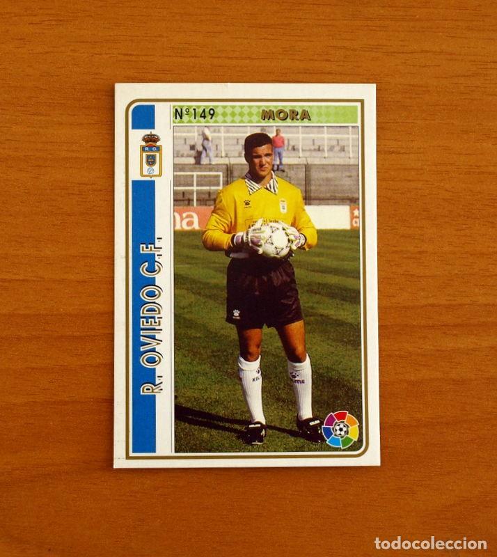 Cromos de f&uacute;tbol: Real Oviedo -N&ordm; 149 Mora -Mundicromo Las Fichas de la Liga 1994-1995-94-95