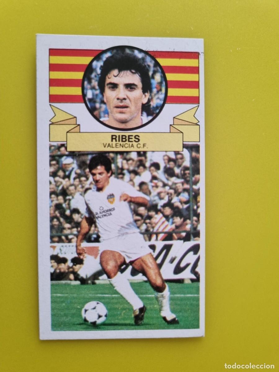 Cromos de f&uacute;tbol: CROMO DE FUTBOL LIGA ESTE 85 86 1985 1986 RIBES DESPEGADO VALENCIA CF AR926