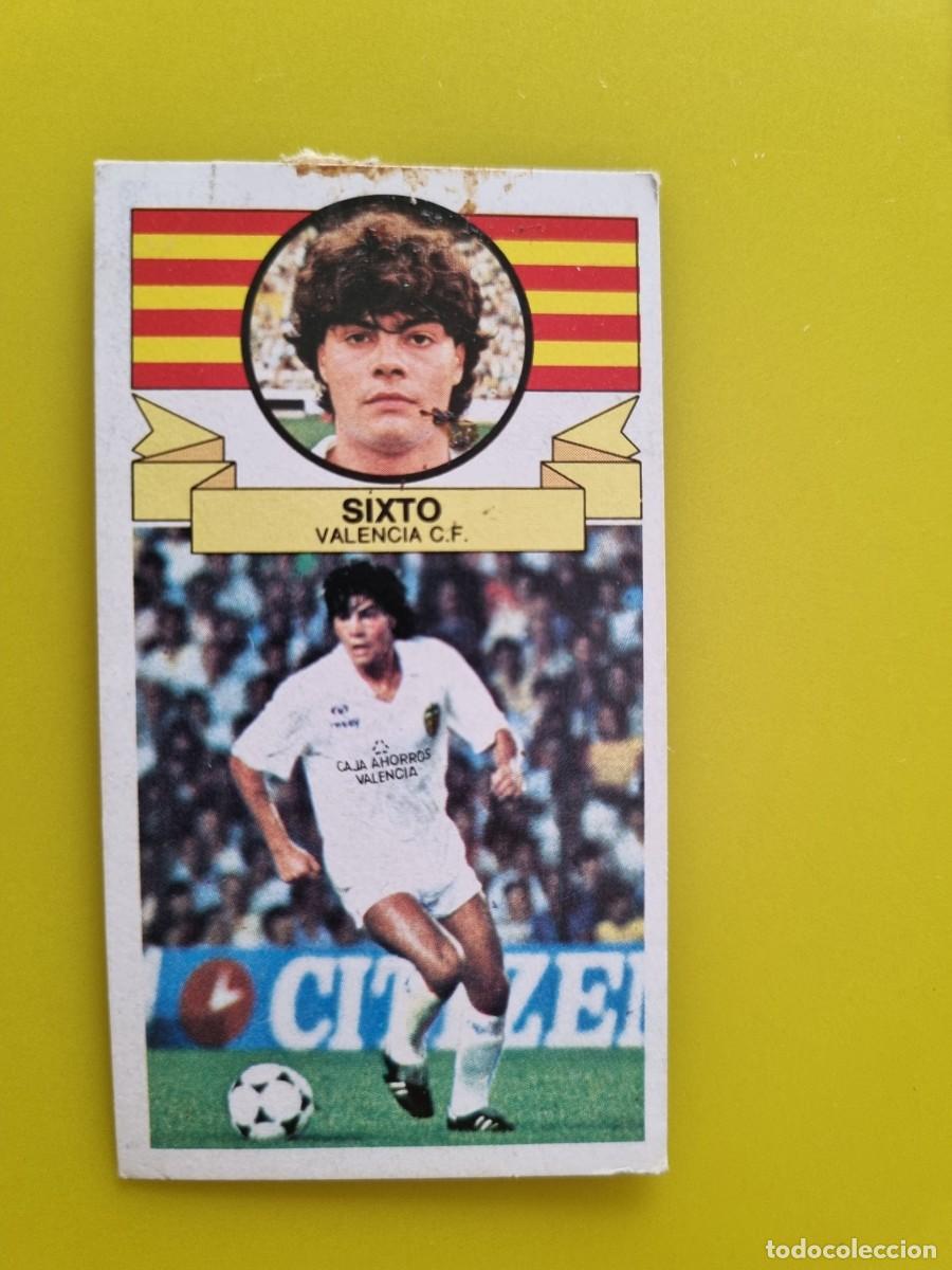 Cromos de f&uacute;tbol: CROMO DE FUTBOL LIGA ESTE 85 86 1985 1986 SIXTO DESPEGADO VALENCIA CF AR926