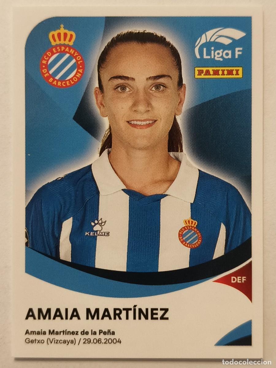 Cromos de f&uacute;tbol: #147 AMAIA MARTINEZ (R C.D. ESPANYOL) LIGA F 2024/2025 PANINI