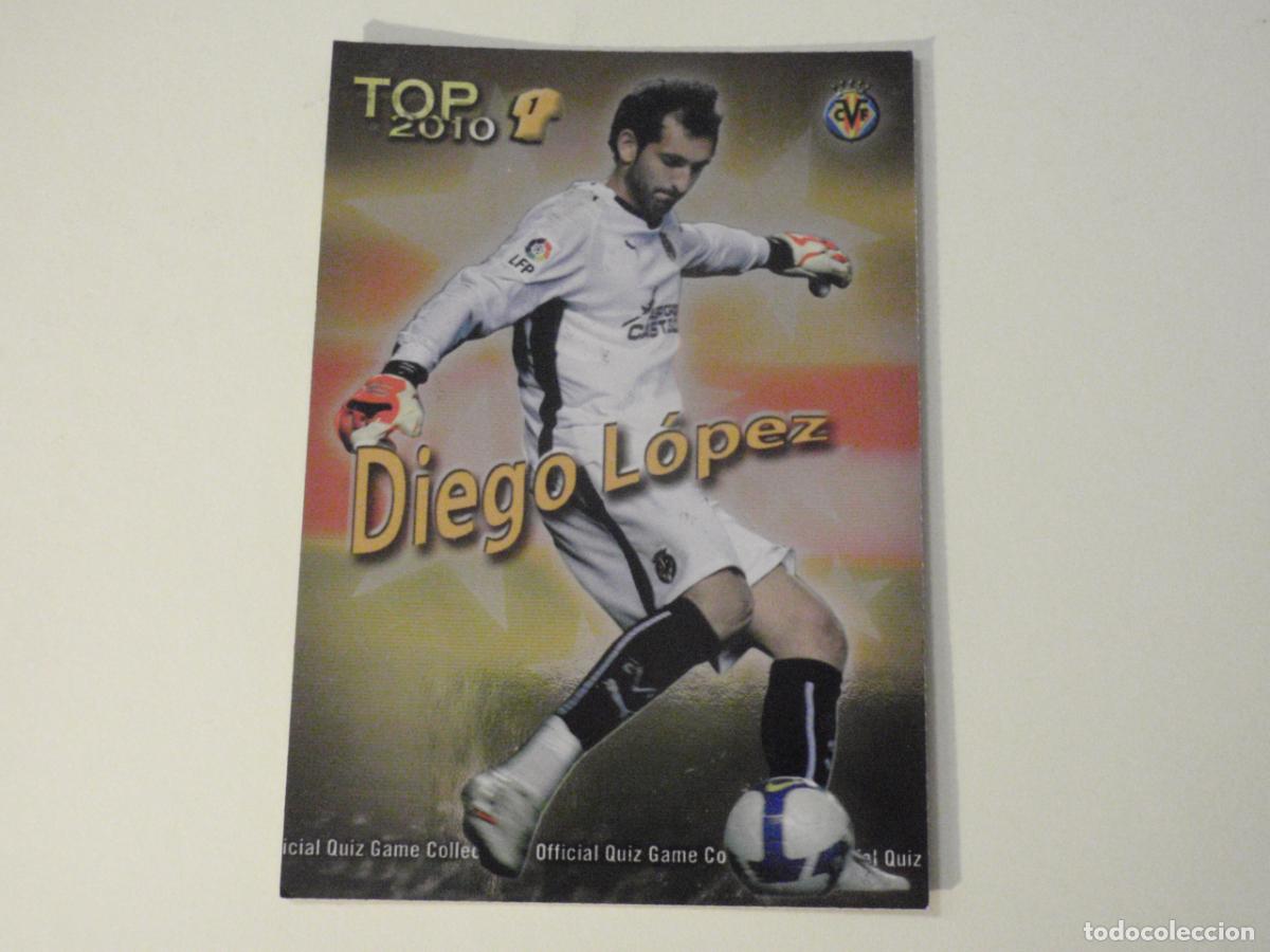 Cromos de f&uacute;tbol: 544 DIEGO LOPEZ TOP BRILLO AMARILLO. LAS FICHAS DE LA LIGA FUTBOL 2009 2010 MUNDICROMO 09 10