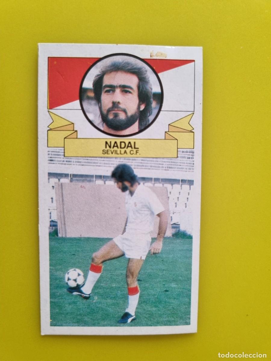 Cromos de f&uacute;tbol: CROMO DE FUTBOL LIGA ESTE 85 86 1985 1986 NADAL DESPEGADO SEVILLA CF COLOCA AR926