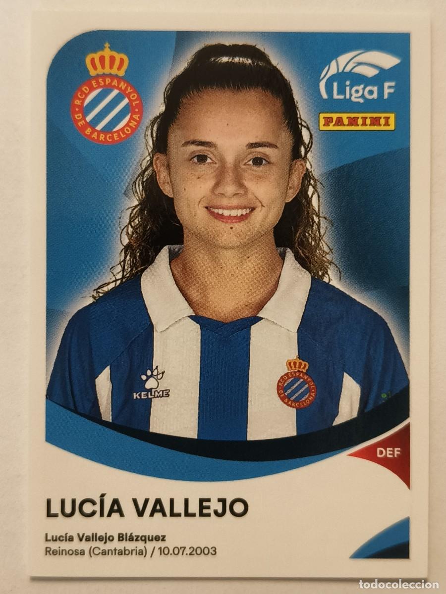 Cromos de f&uacute;tbol: #150B LUCIA VALLEJO (R C.D. ESPANYOL) LIGA F 2024/2025 PANINI