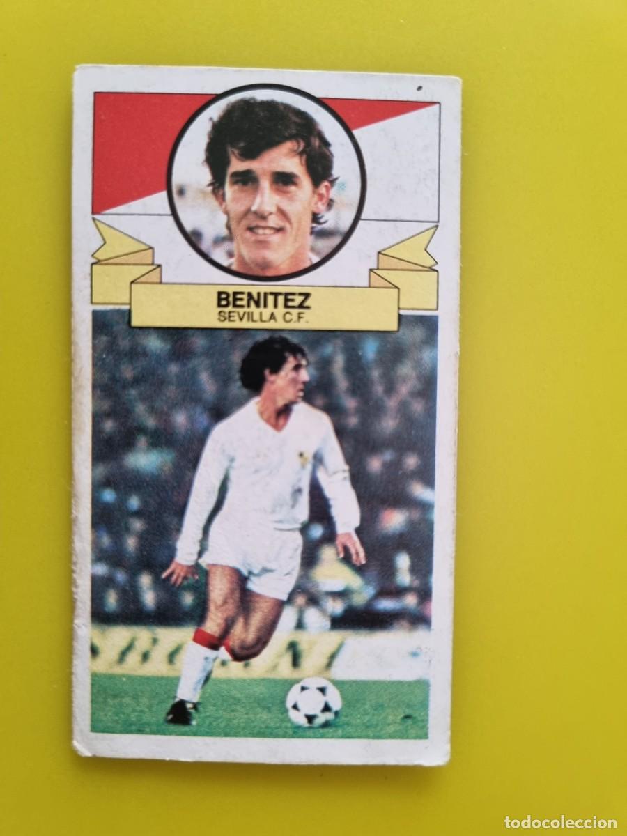 Cromos de f&uacute;tbol: CROMO DE FUTBOL LIGA ESTE 85 86 1985 1986 BENITEZ DESPEGADO SEVILLA CF AR926