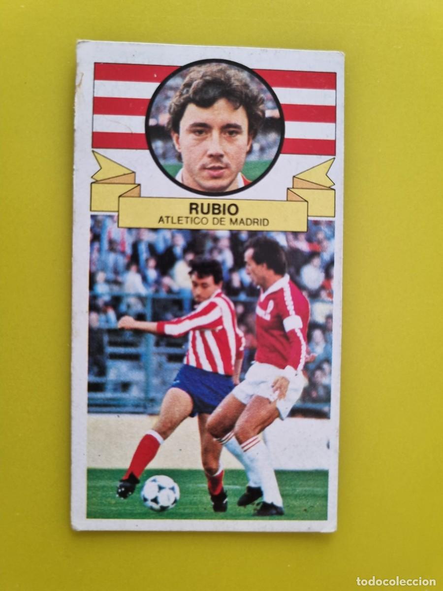 Cromos de f&uacute;tbol: CROMO DE FUTBOL LIGA ESTE 85 86 1985 1986 RUBIO DESPEGADO ATL DE MADRID AR926