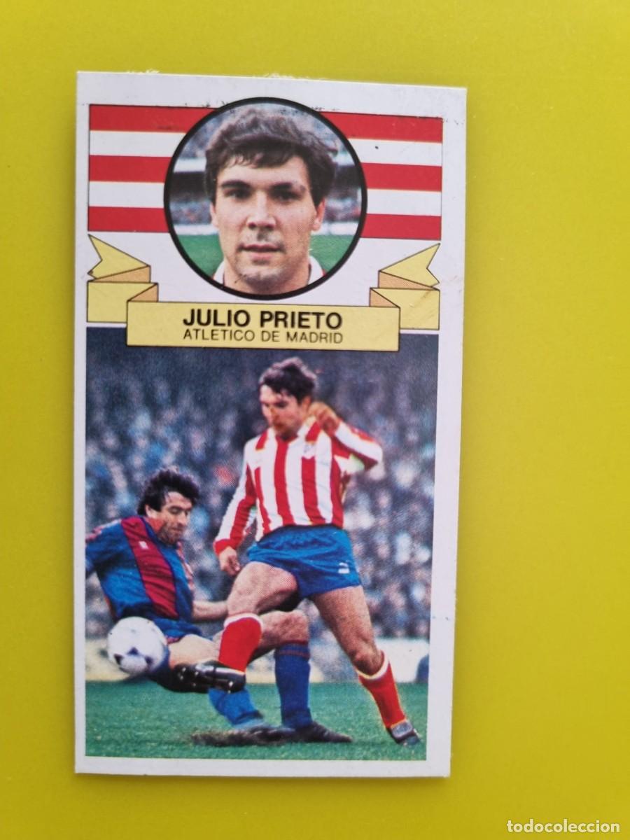 Cromos de f&uacute;tbol: CROMO DE FUTBOL LIGA ESTE 85 86 1985 1986 JULIO PRIETO DESPEGADO ATL DE MADRID AR926