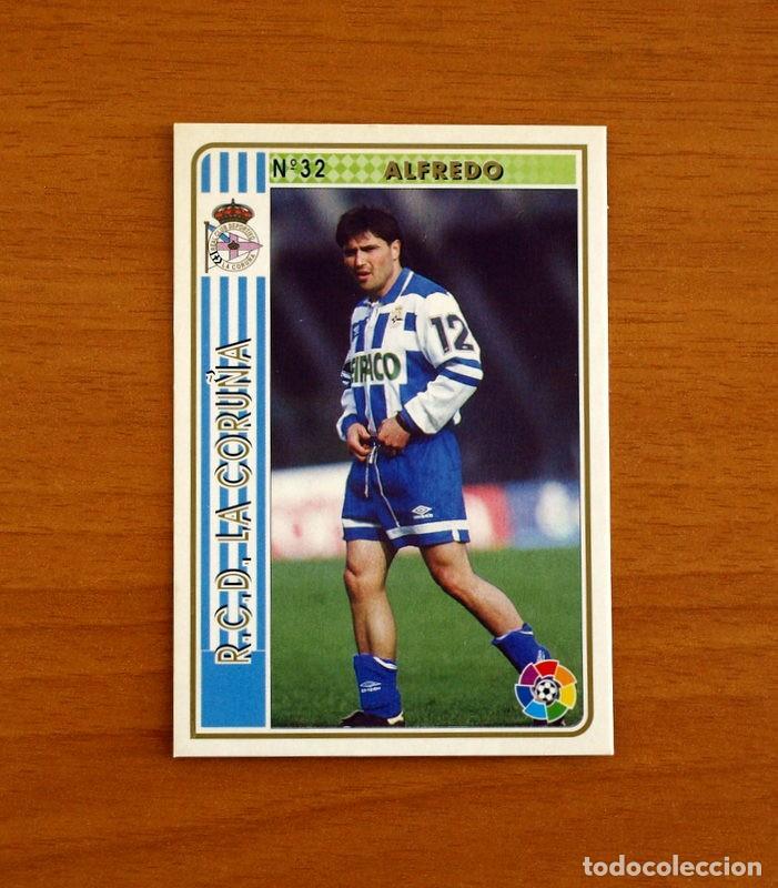 Cromos de f&uacute;tbol: Deportivo La Coru&ntilde;a -N&ordm; 32 Alfredo -Mundicromo Las Fichas de la Liga 1994-1995-94-95