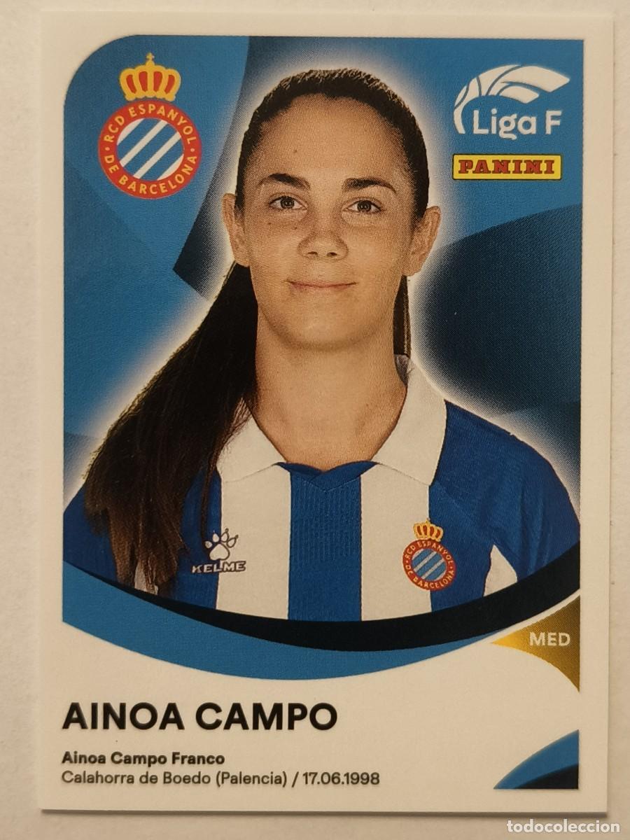 Cromos de f&uacute;tbol: #153 AINOA CAMPO (R C.D. ESPANYOL) LIGA F 2024/2025 PANINI