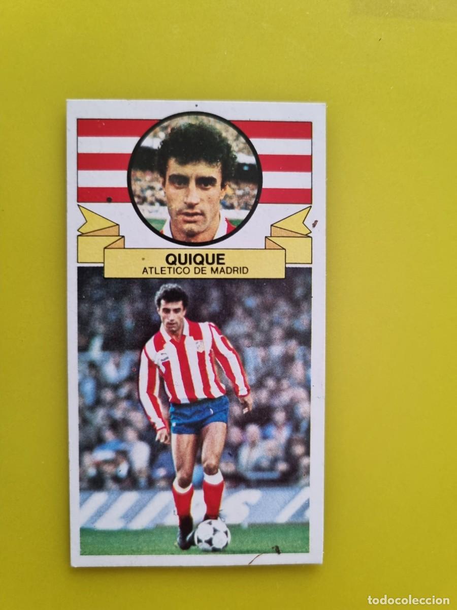 Cromos de f&uacute;tbol: CROMO DE FUTBOL LIGA ESTE 85 86 1985 1986 QUIQUE DESPEGADO ATL DE MADRID AR926