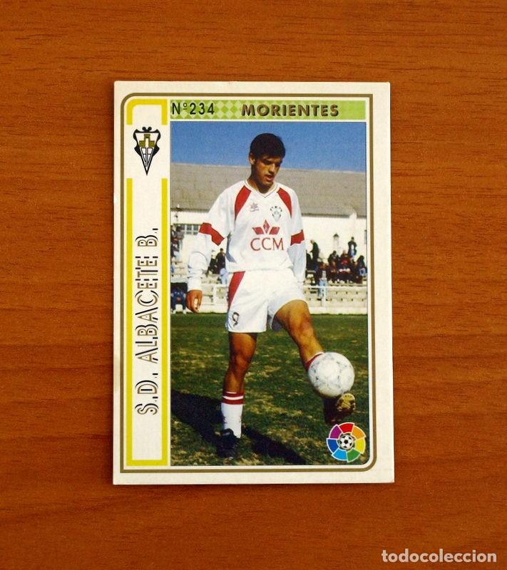 Cromos de f&uacute;tbol: Albacete -N&ordm; 234 Morientes -Rookie -Mundicromo Las Fichas de la Liga 1994-1995-94-95