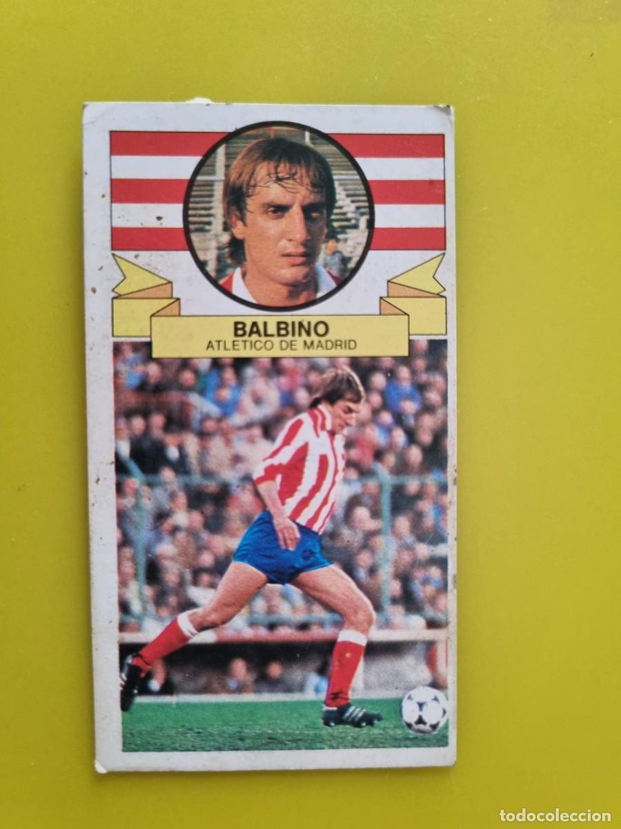 Cromos de f&uacute;tbol: CROMO DE FUTBOL LIGA ESTE 85 86 1985 1986 BALBINO DESPEGADO ATL DE MADRID AR926