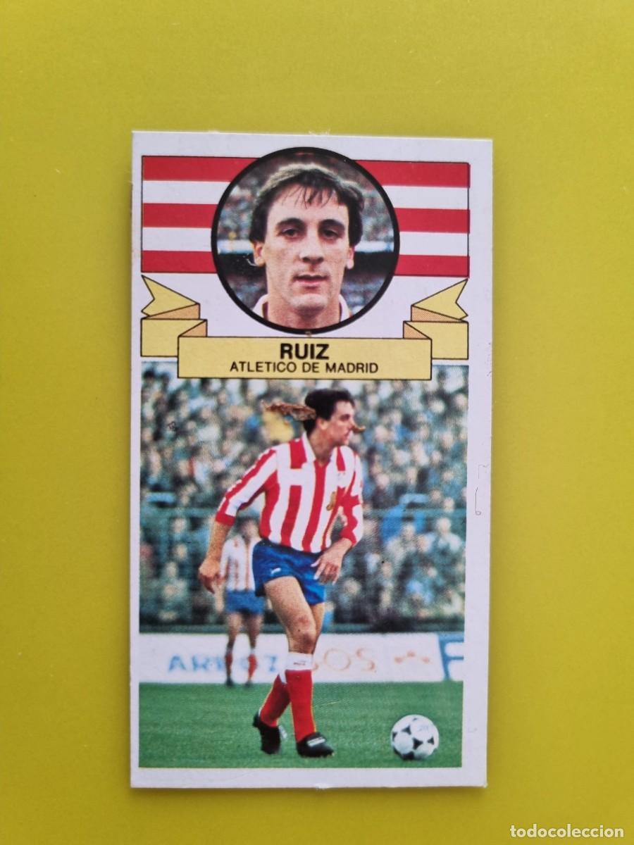 Cromos de f&uacute;tbol: CROMO DE FUTBOL LIGA ESTE 85 86 1985 1986 RUIZ DESPEGADO ATL DE MADRID AR926