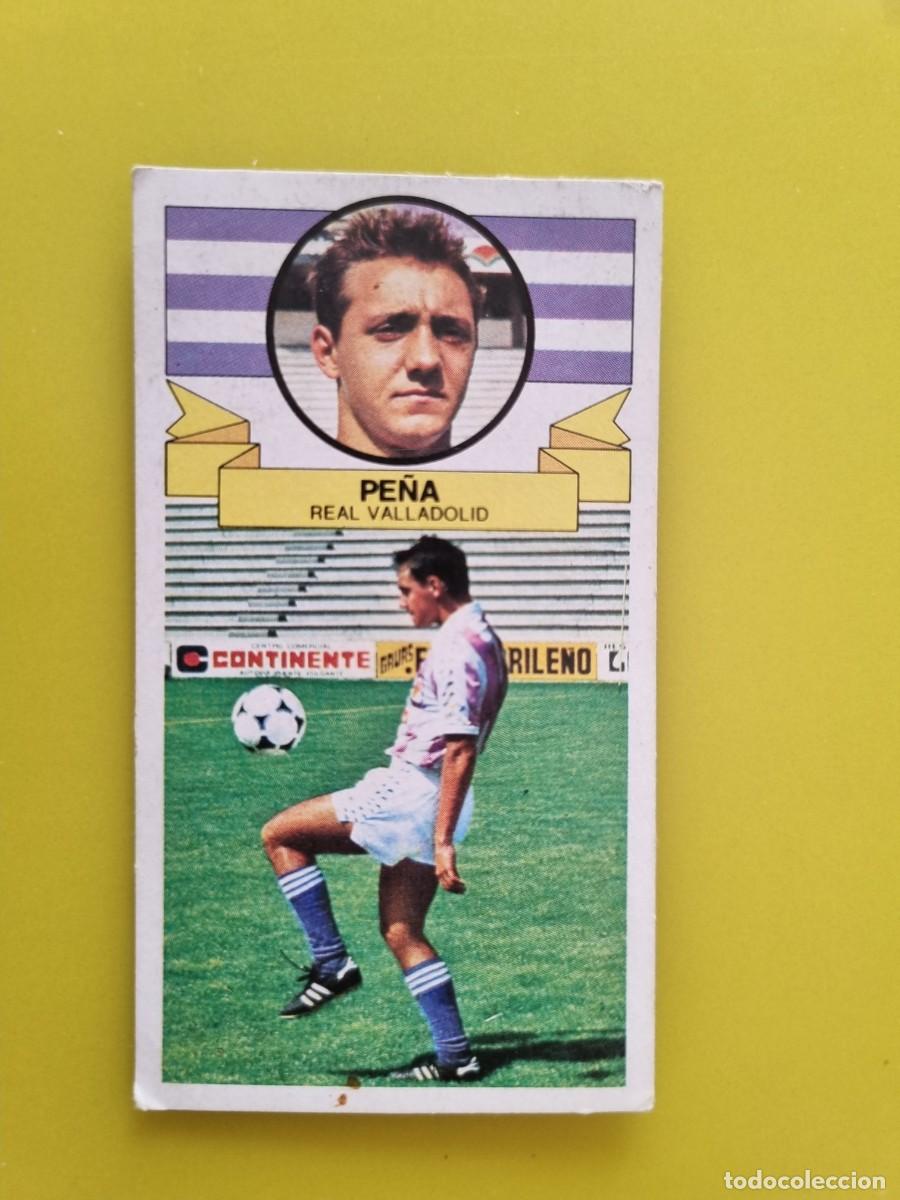 Fu&szlig;ball-Sticker: CROMO DE FUTBOL LIGA ESTE 85 86 1985 1986 PE&Ntilde;A DESPEGADO REAL VALLADOLID AR926