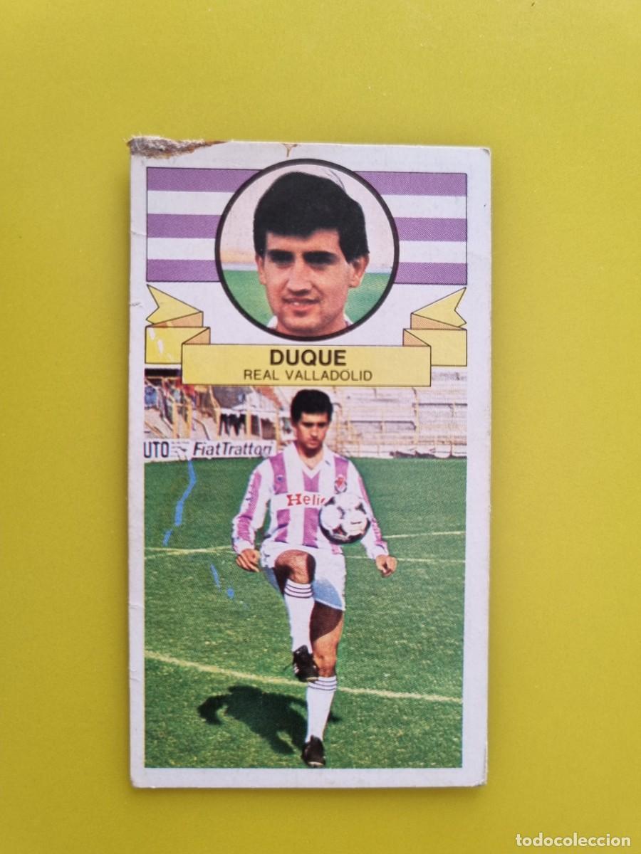 Cromos de f&uacute;tbol: CROMO DE FUTBOL LIGA ESTE 85 86 1985 1986 DUQUE DESPEGADO REAL VALLADOLID AR926