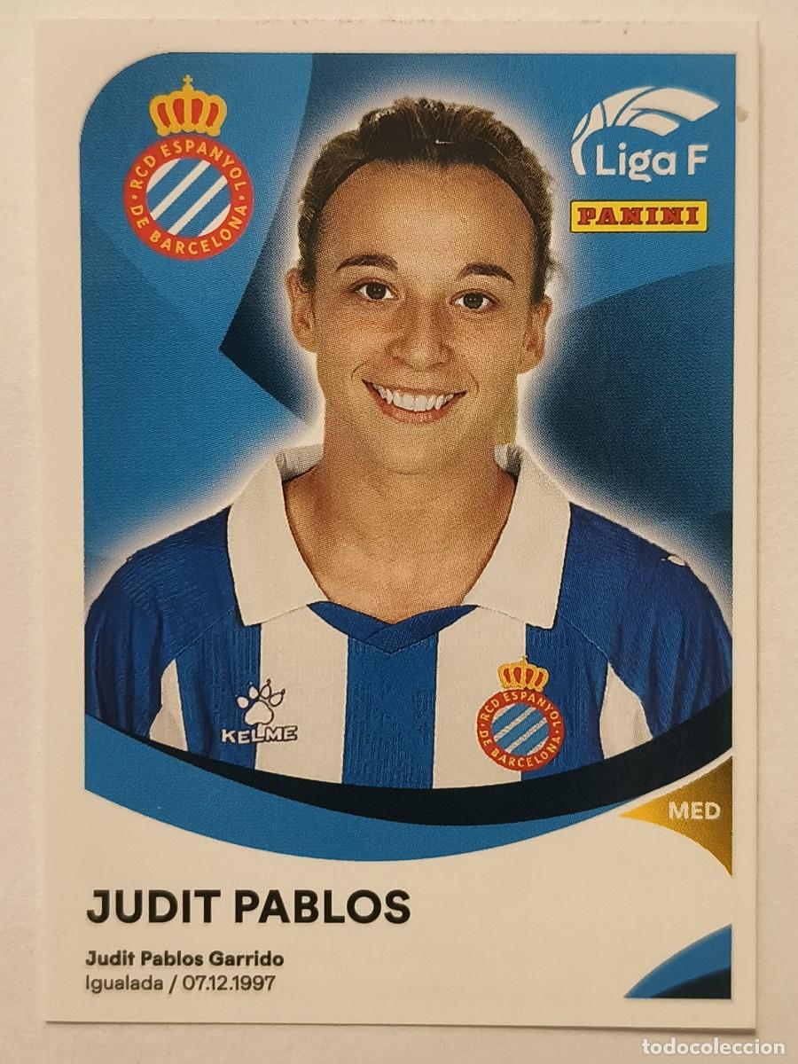 Cromos de f&uacute;tbol: #155 JUDIT PABLOS (R C.D. ESPANYOL) LIGA F 2024/2025 PANINI