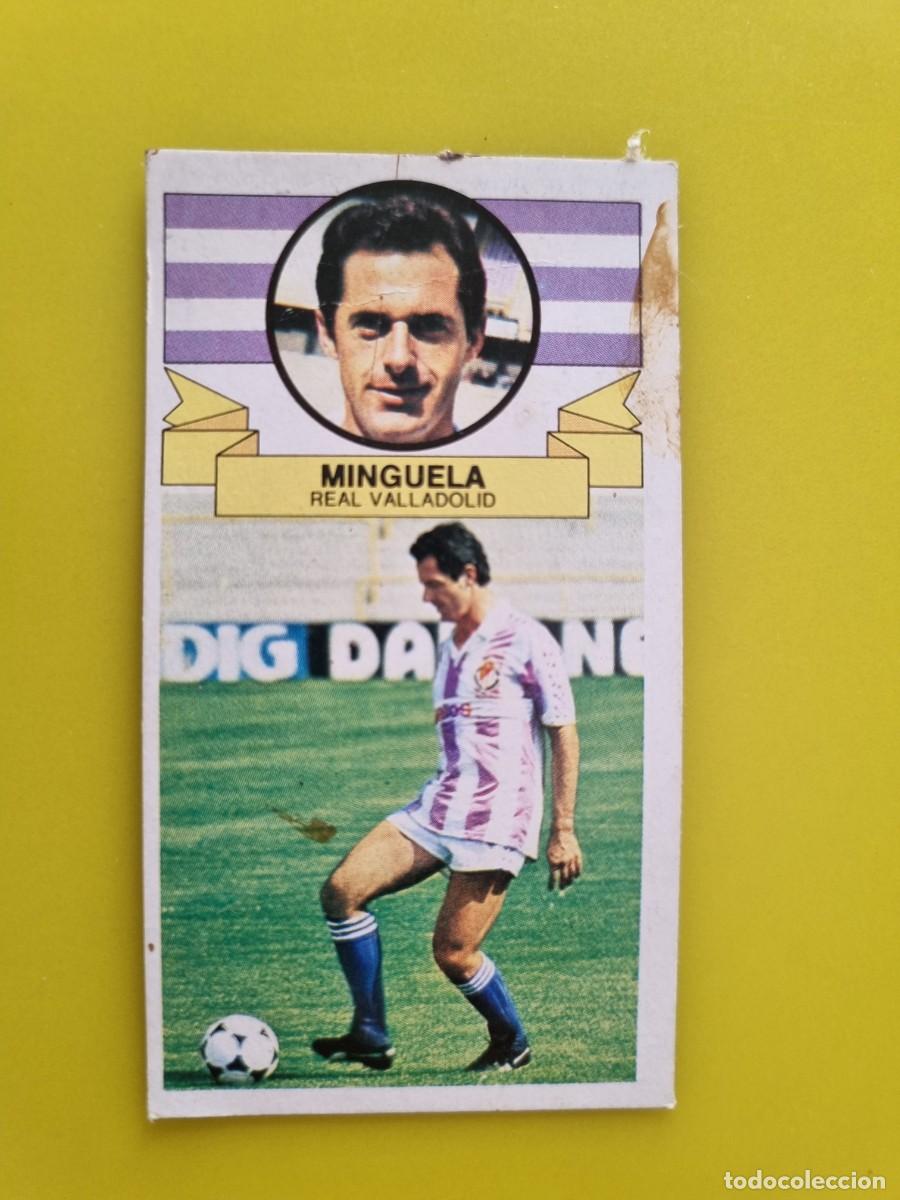 Cromos de f&uacute;tbol: CROMO DE FUTBOL LIGA ESTE 85 86 1985 1986 MINGUELA DESPEGADO REAL VALLADOLID AR926