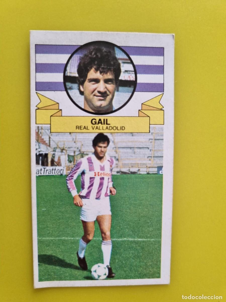 Cromos de f&uacute;tbol: CROMO DE FUTBOL LIGA ESTE 85 86 1985 1986 GAIL DESPEGADO REAL VALLADOLID AR926