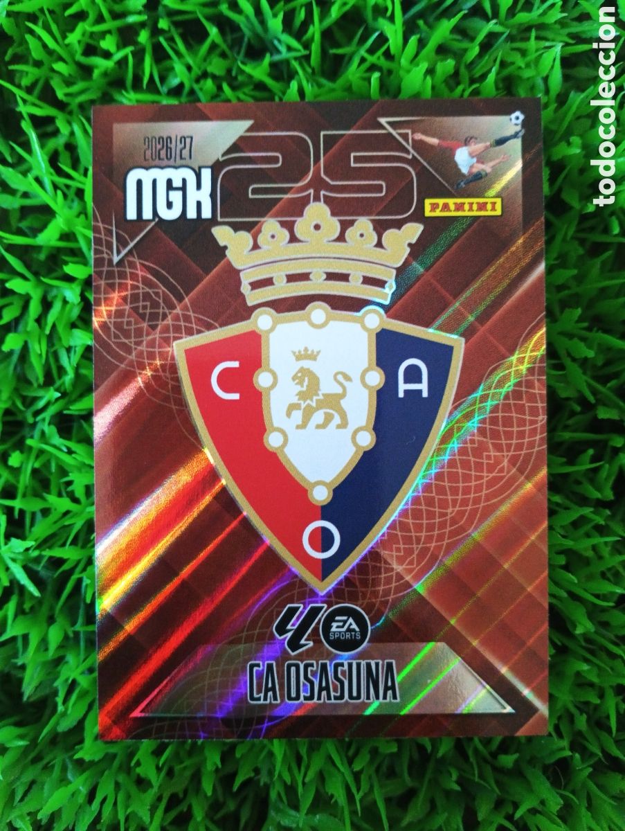 Cromos de f&uacute;tbol: Escudo Osasuna Megacracks 26-27 # 253