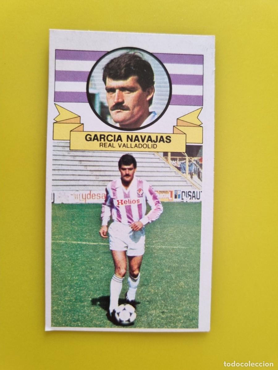 Cromos de f&uacute;tbol: CROMO DE FUTBOL LIGA ESTE 85 86 1985 1986 GARCIA NAVAJAS DESPEGADO REAL VALLADOLID AR926