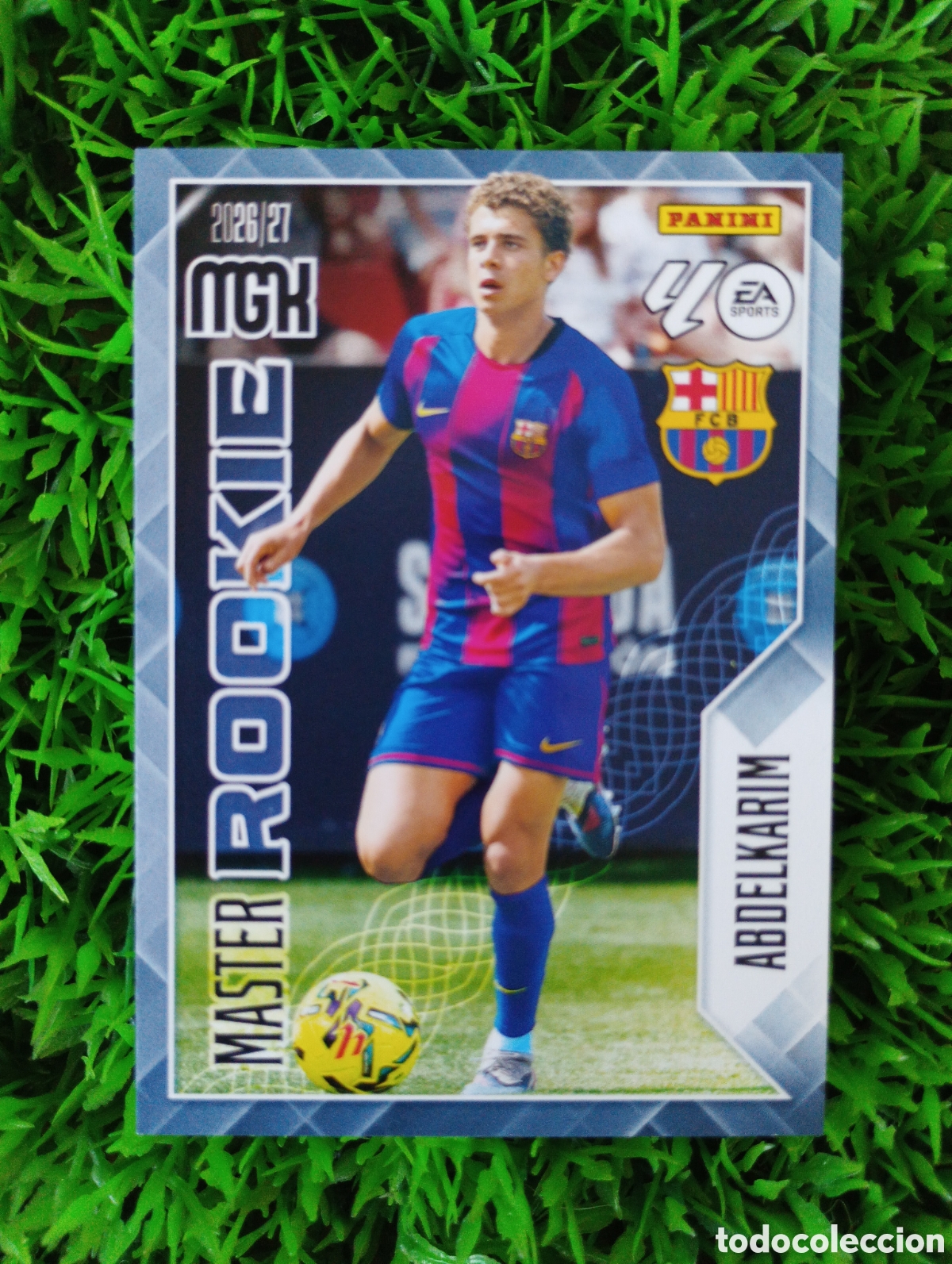 Cromos de f&uacute;tbol: Abdelkarim Barcelona ROOKIE Megacracks 26-27 # 406