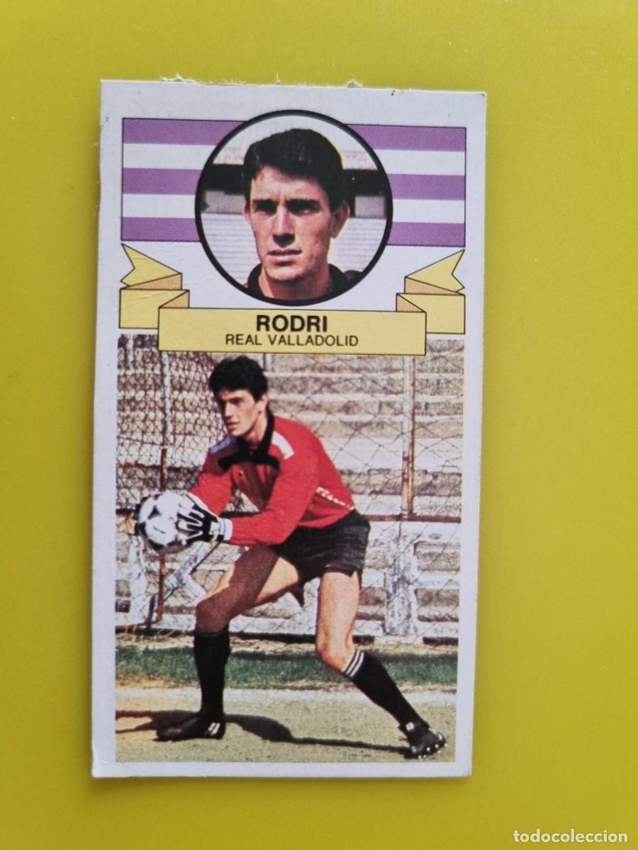 Cromos de f&uacute;tbol: CROMO DE FUTBOL LIGA ESTE 85 86 1985 1986 RODRI DESPEGADO REAL VALLADOLID AR926
