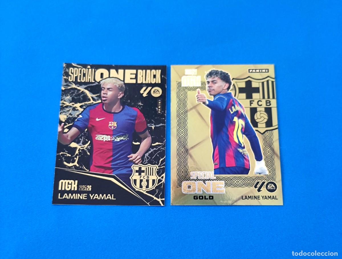 Cromos de f&uacute;tbol: Megacracks 2025 2026 / 25 26 - 2026 2027 / 26 27 Special One Gold Black Lamine Yamal Barcelona