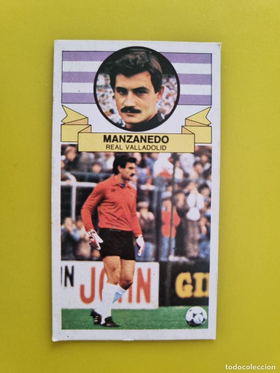 Cromos de f&uacute;tbol: CROMO DE FUTBOL LIGA ESTE 85 86 1985 1986 MANZANEDO DESPEGADO REAL VALLADOLID AR926