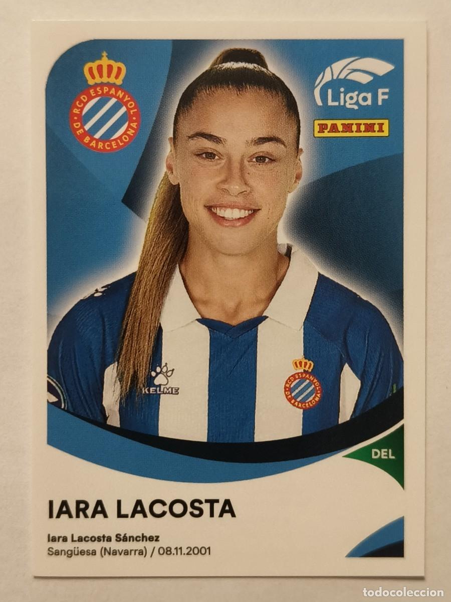 Cromos de f&uacute;tbol: #158 IARA LACOSTA (R C.D. ESPANYOL) LIGA F 2024/2025 PANINI