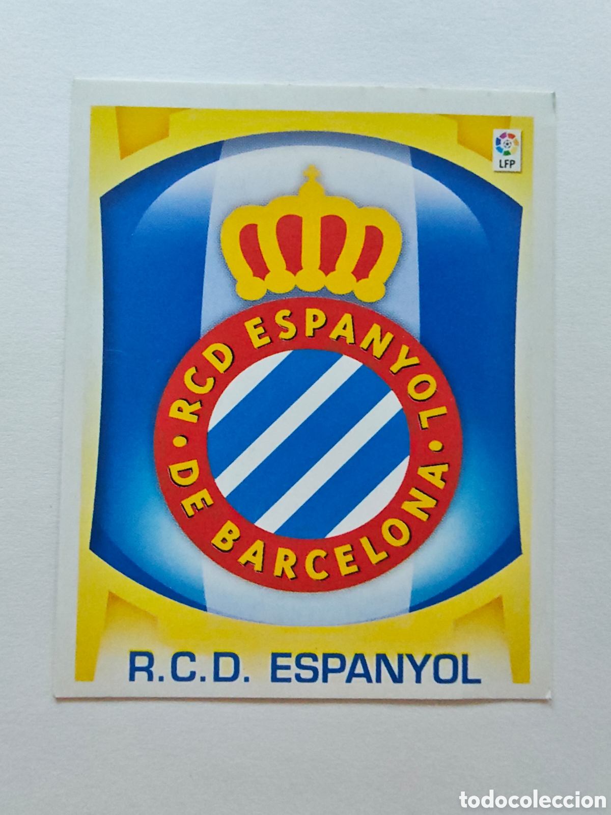 Cromos de Futebol: cromo escudo espa&ntilde;ol - este - 09-10 - tdk324p