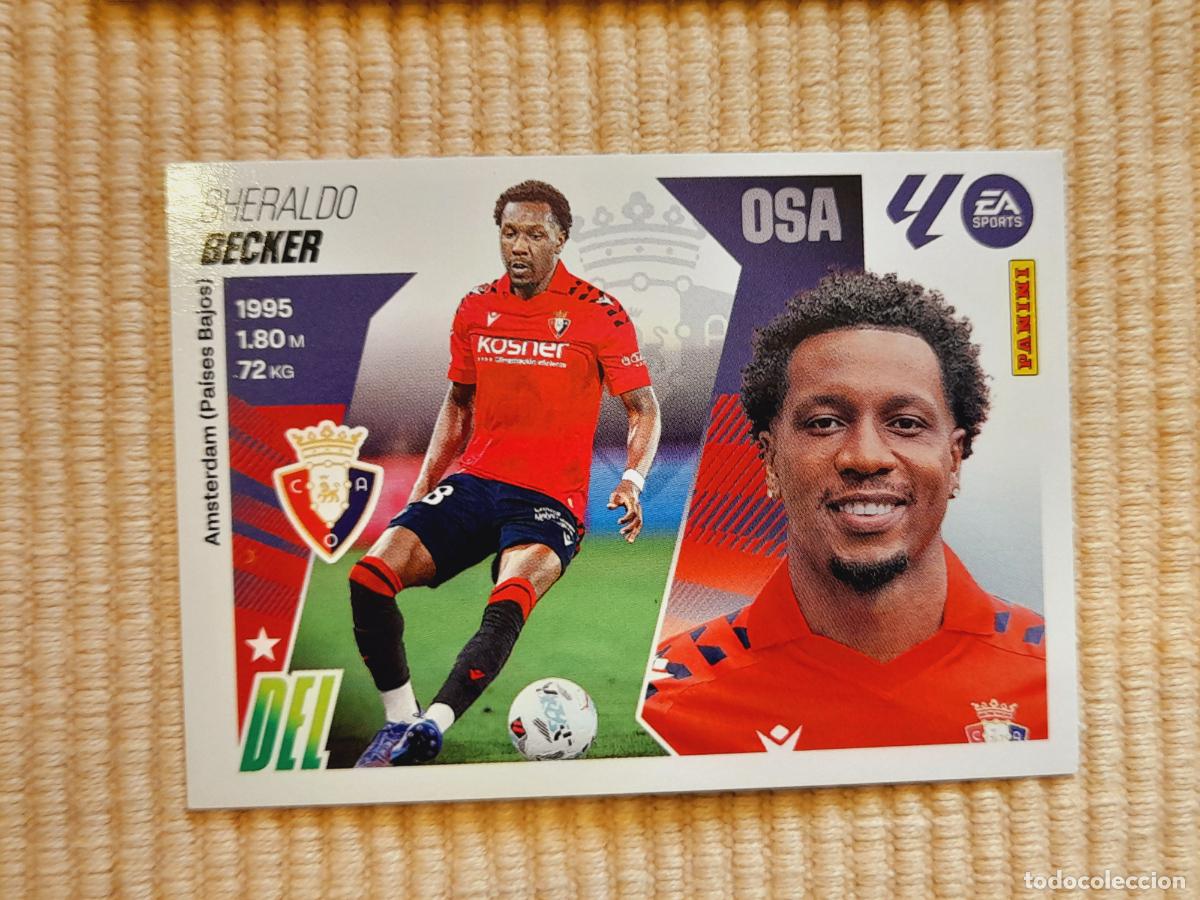 Cromos de f&uacute;tbol: CROMO 48 BECKER (ULTIMOS FICHAJES) C. AT. OSASUNA LIGA 25-26 2025 2026 &Aacute;LBUM ESTE