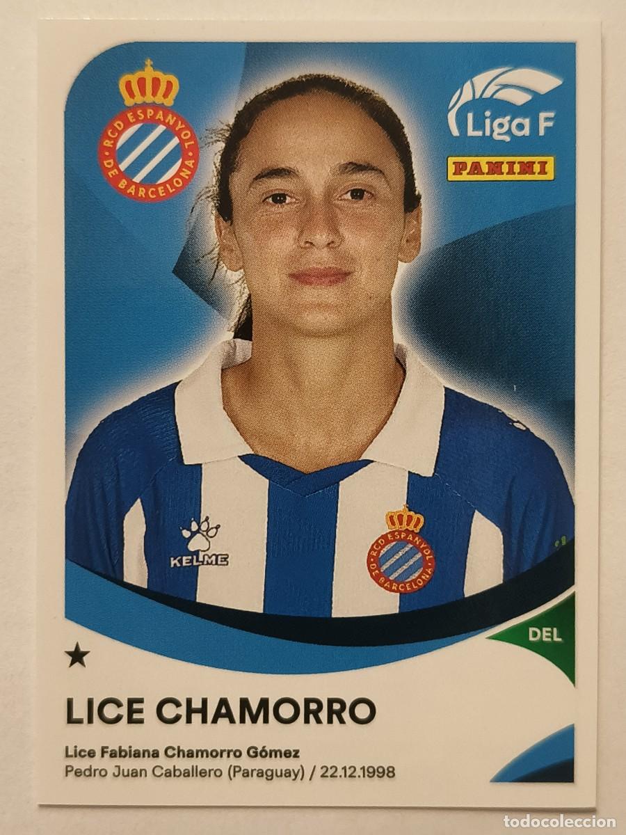 Cromos de f&uacute;tbol: #160 LICE CHAMORRO (R C.D. ESPANYOL) LIGA F 2024/2025 PANINI