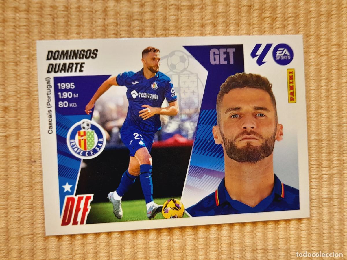 Cromos de f&uacute;tbol: CROMO 9A (9 A) DOMINGOS DUARTE (GETAFE CF) LIGA 25-26 2025 2026 &Aacute;LBUM ESTE