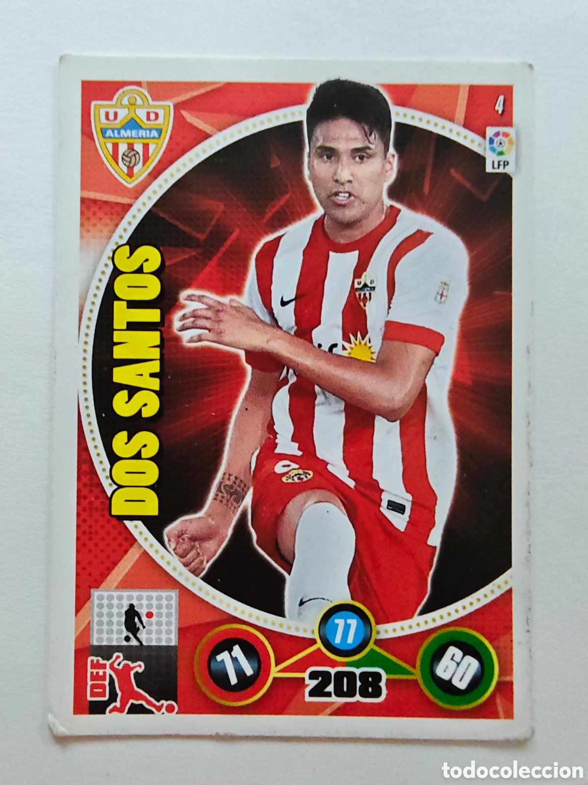 Cromos de Futebol: dos santos - almeria - adrenalyn - 2014-15 - panini - tdk324p