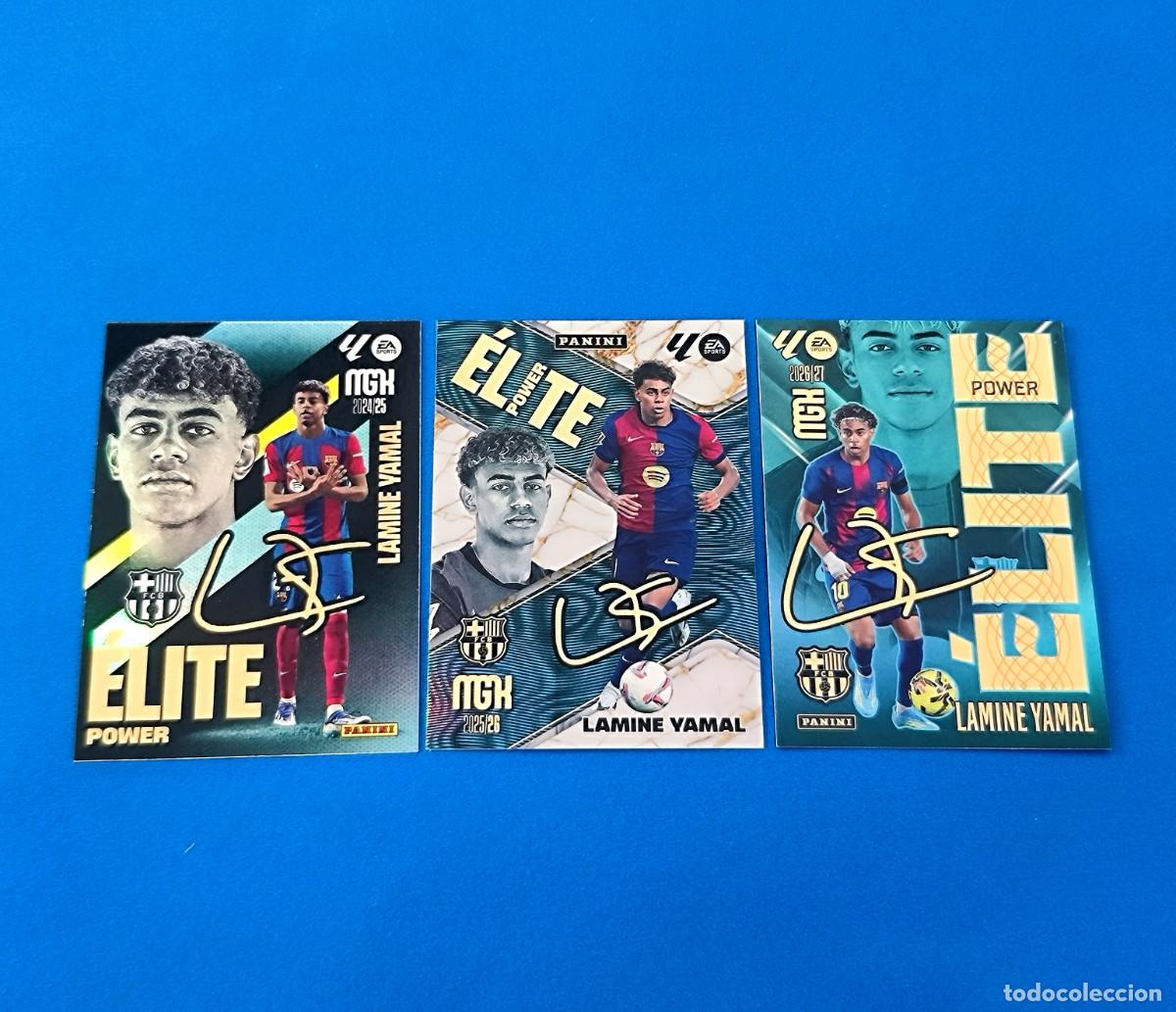 Cromos de f&uacute;tbol: Megacracks 2024 2025 / 24 25 - 2025 2026 / 25 26 - 2026 2027 / 26 27 Lamine Yamal &Eacute;lite Power