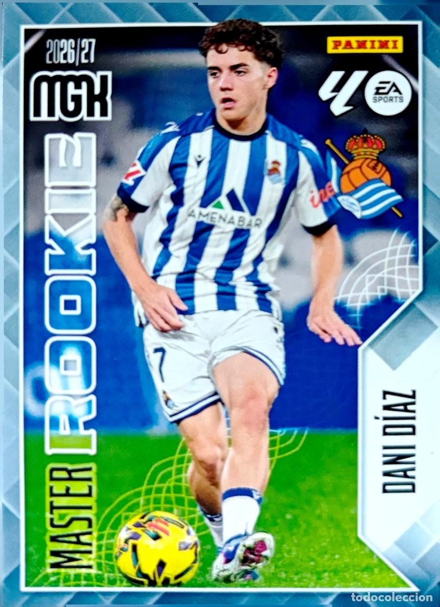 Cromos de f&uacute;tbol: 411 Dani Diaz - Real Sociedad - MASTER ROOKIE - PANINI Megacracks MGK 2026 2027 26 27