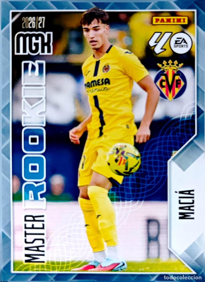 Cromos de f&uacute;tbol: 417 Carlos Maci&aacute; - Villarreal CF - MASTER ROOKIE - PANINI Megacracks MGK 2026 2027 26 27