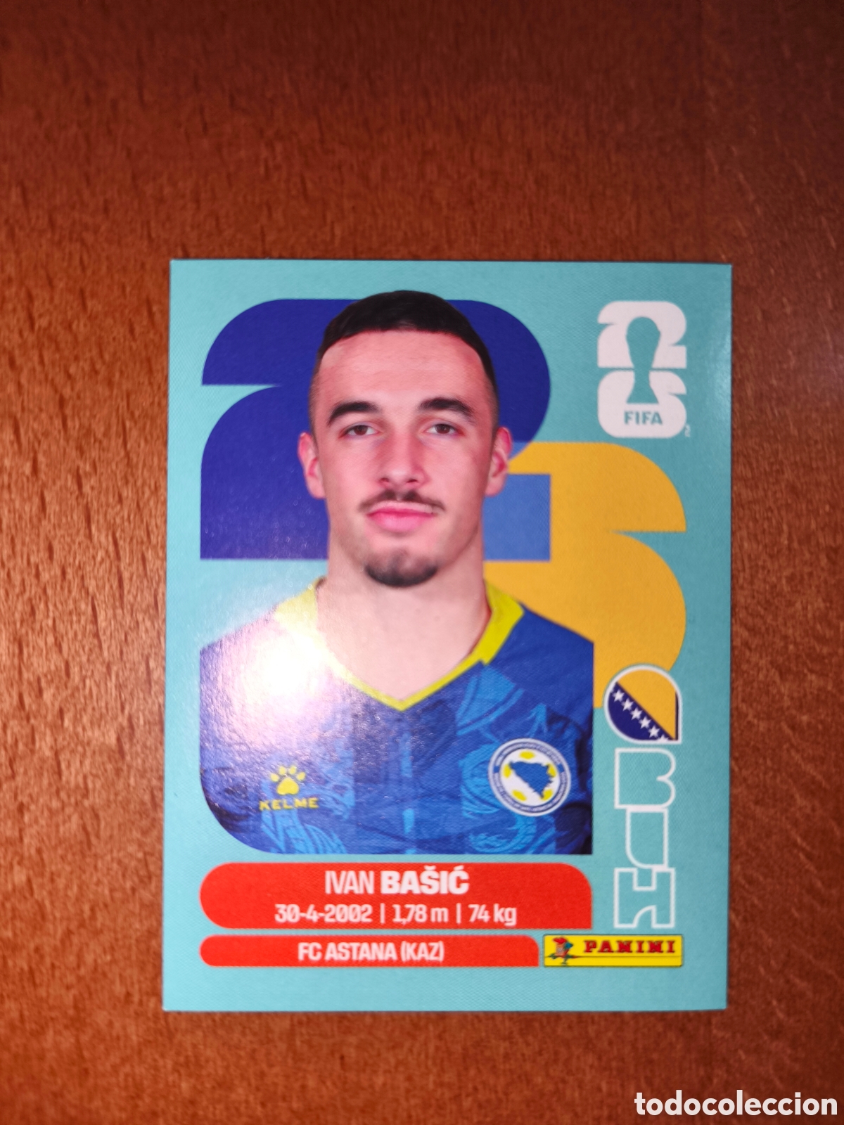 Cromos de f&uacute;tbol: BIH12 Ivan Basic BIH 12 Fifa World Cup 2026 Bosnia