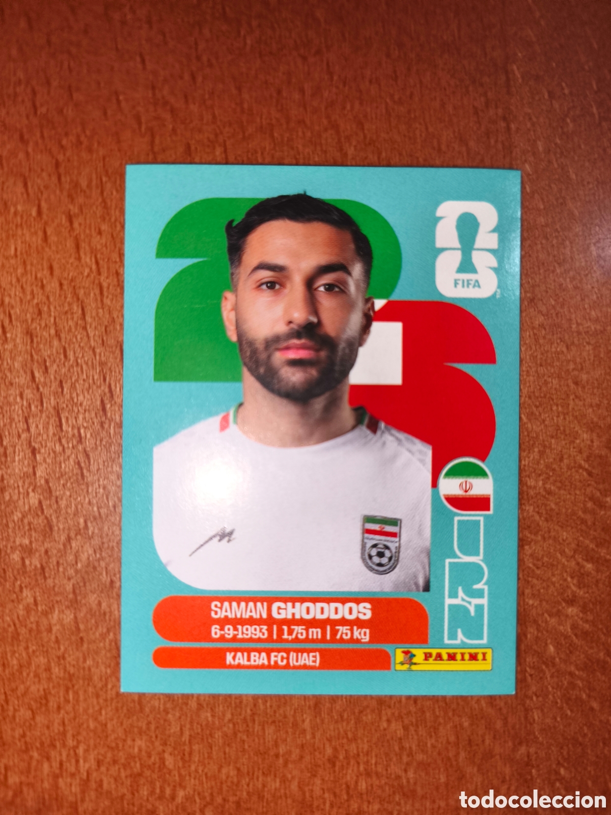 Cromos de f&uacute;tbol: IRN12 Saman Ghoddos IRN 12 Fifa World Cup 2026 Ir&aacute;n