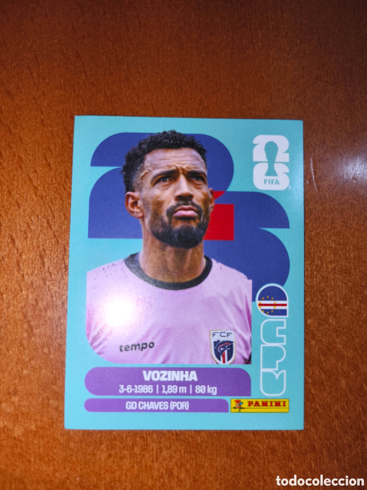 Cromos de f&uacute;tbol: CPV2 Vozinha CPV 2 Fifa World Cup 2026 Cabo Verde