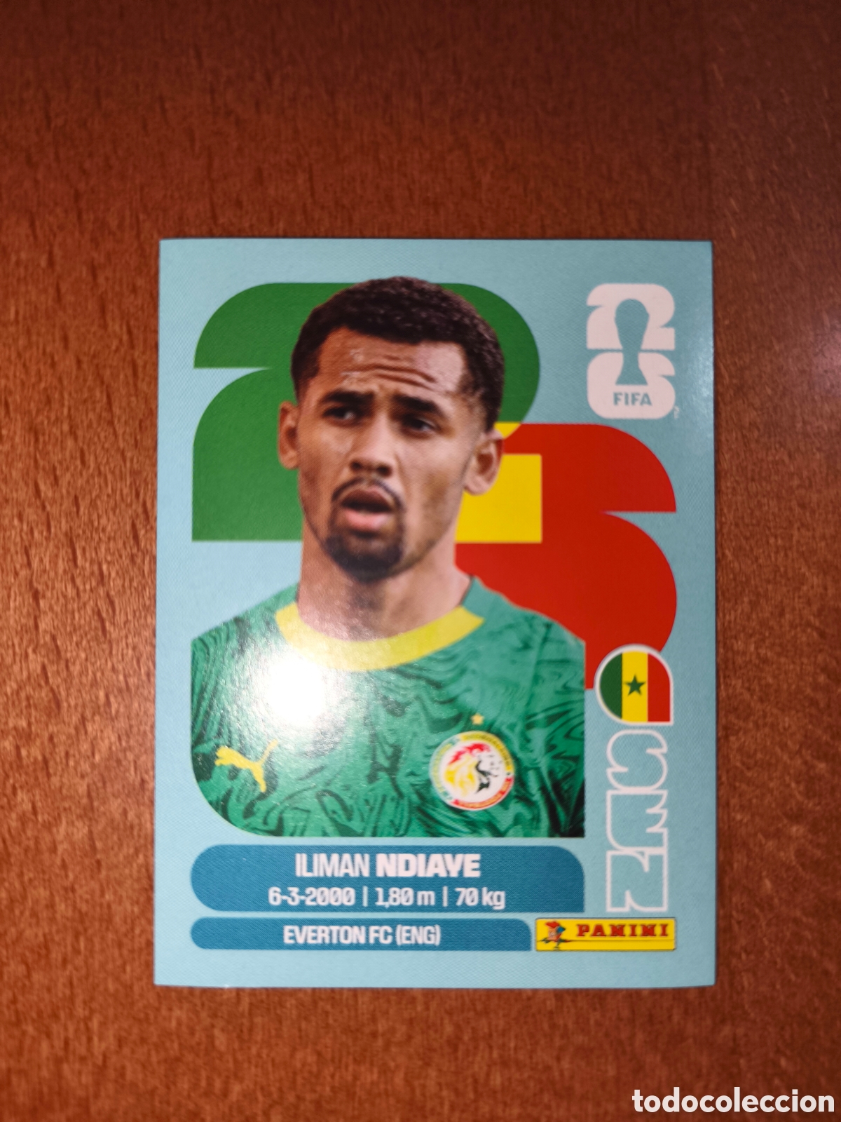 Cromos de f&uacute;tbol: SEN18 Iliman Ndiaye SEN 18 Fifa World Cup 2026 Senegal