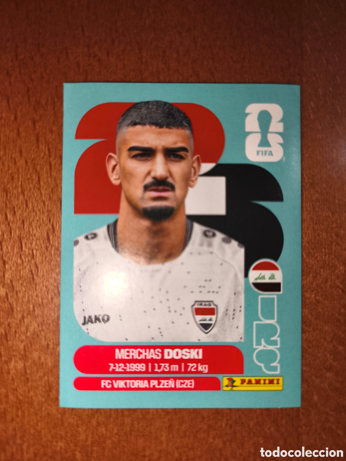 Cromos de f&uacute;tbol: IRQ6 Merchas Doski IRQ 6 Fifa World Cup 2026 Iraq