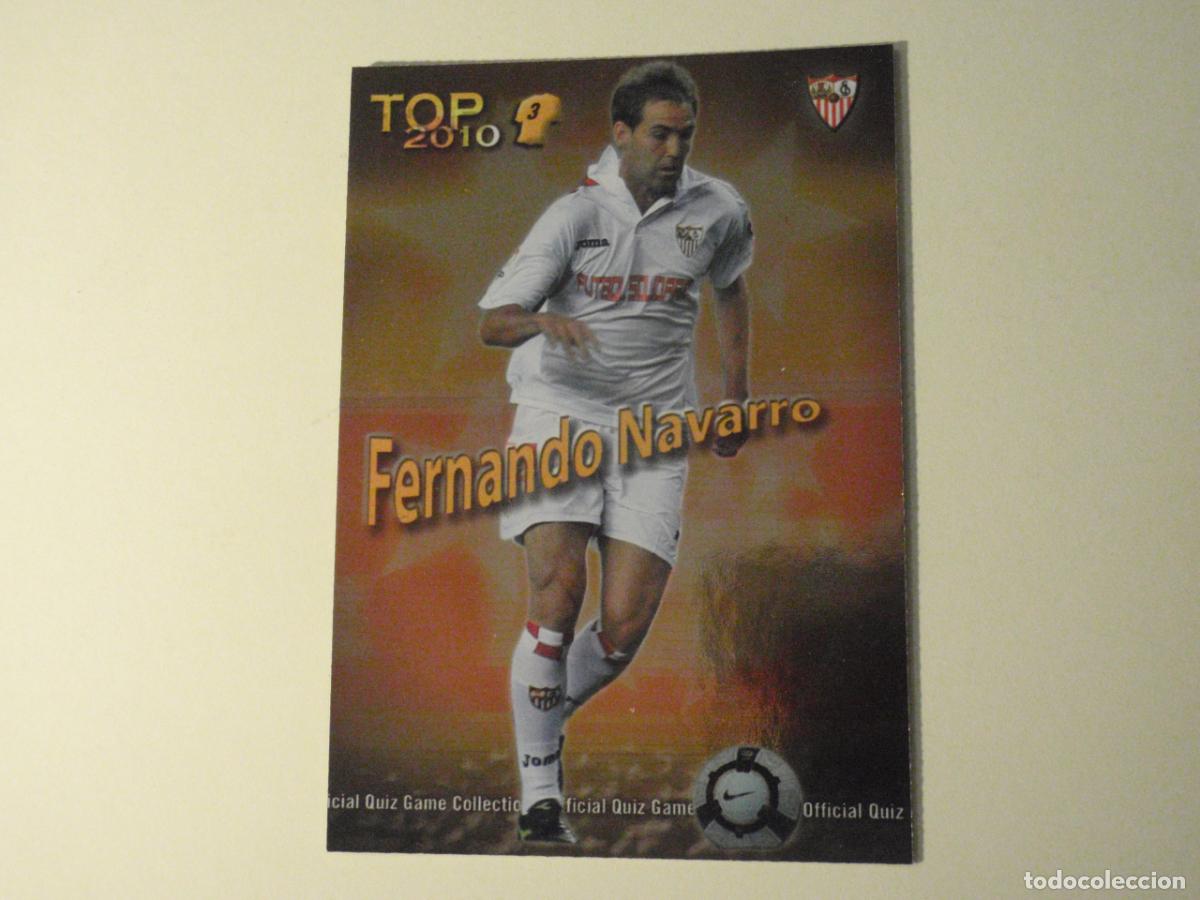 Cromos de f&uacute;tbol: 582 FERNANDO NAVARRO TOP BRILLO AMARILLO. LAS FICHAS DE LA LIGA FUTBOL 2009 2010 MUNDICROMO 09 10