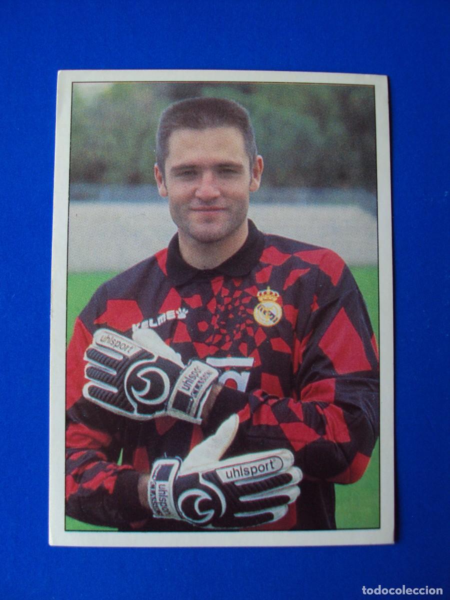 Cromos de Futebol: CROMO N&ordm; 178 SANTIAGO CA&Ntilde;IZARES &Aacute;LBUM COLECCI&Oacute;N REAL MADRID 95 96 1995 1996 PANINI NUNCA PEGADO