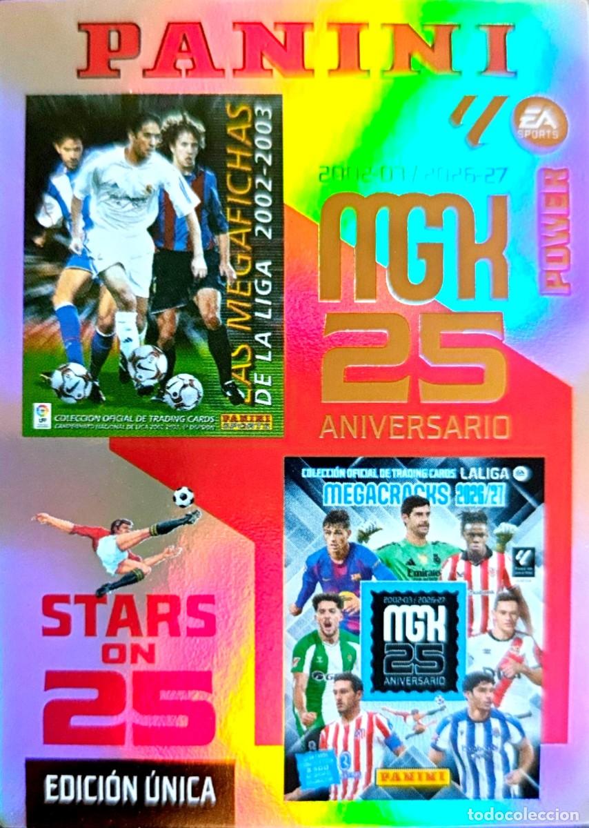 Cromos de f&uacute;tbol: 424 P 424P Aniversario - Stars on 25 - POWER - EDICION UNICA - PANINI Megacracks MGK 2026 2027 26 27