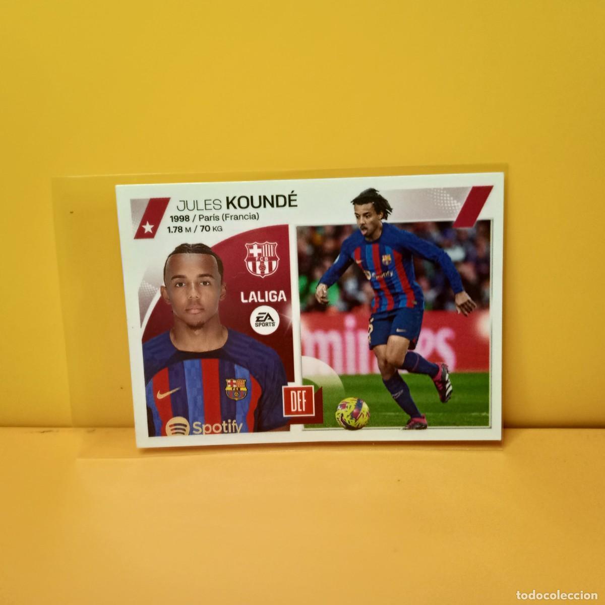 Cromos de f&uacute;tbol: EDICIONES ESTE 2023 2024 23 24 F.C BARCELONA KOUND&Eacute; 7