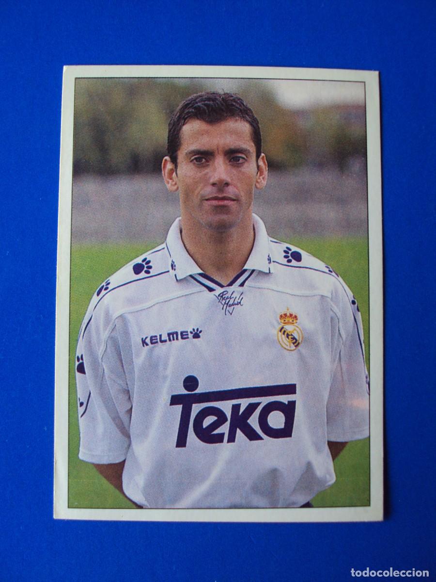 Cromos de Futebol: CROMO N&ordm; 184 QUIQUE SANCHEZ FLORES &Aacute;LBUM COLECCI&Oacute;N REAL MADRID 95 96 1995 1996 PANINI NUNCA PEGADO
